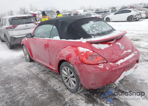 2013 Volkswagen Beetle 2.0L Tdi из США, поврежденный, VIN 3VW5L7ATXDM816017